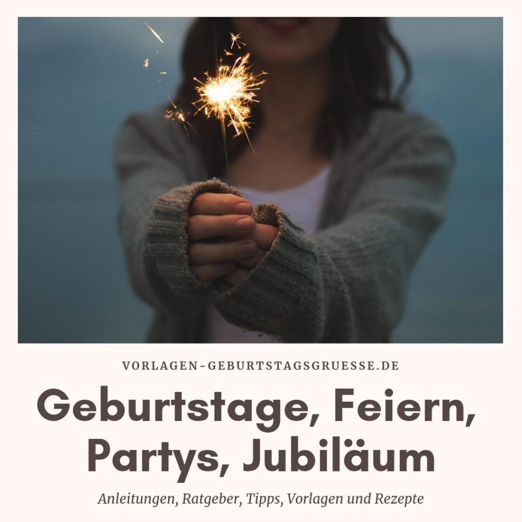 Geburtstagsgrüße › Vorlagen Sprüche und Anleitungen zum Geburtstag